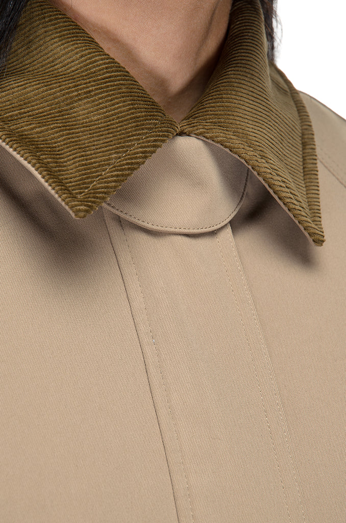IMPERMEABILE INTERNO IMBOTTITO CAMMELLO OOF WEAR