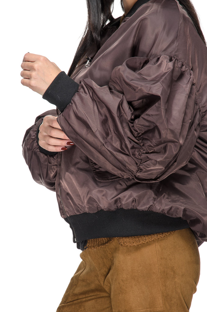 BOMBER DOUBLEWEAR ANIMALIER WEILI ZHENG